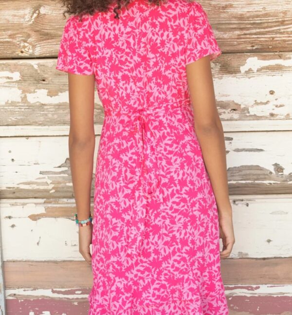 Aspiga Chelsea Pink Wrap Dress
