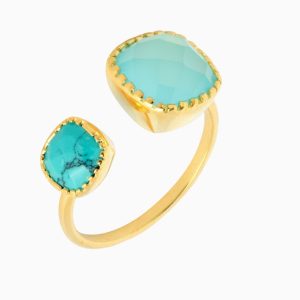 Ashiana Nora Ring Aqua