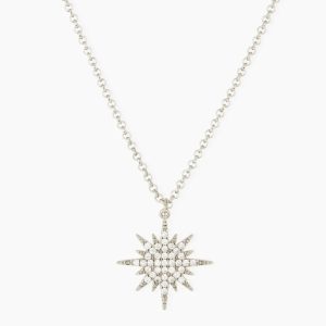 Ashiana Starla Silver Necklace