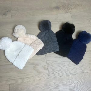 Cashmere and Angora Bobble Hat