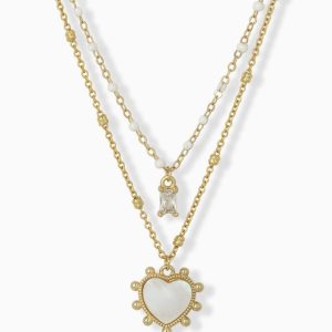 Ashiana Cayenne Sacred Heart Charm Necklace