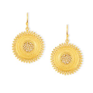 Ashiana Sole Earrings Gold