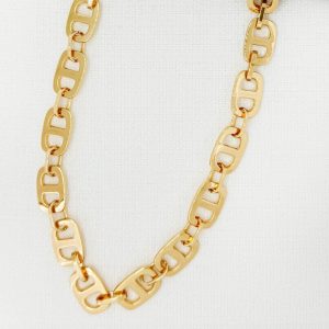 Envy Short Gold Link Necklace