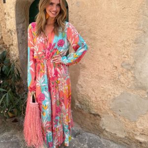 Valery Vain Sia Dress - Botanical