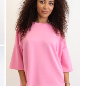 Butter Soft Neoprene Boxy T-Shirt