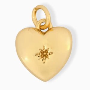 Ashiana Little Gold Heart Charm